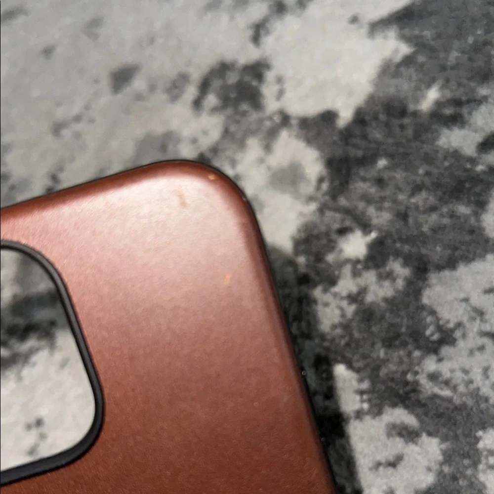 Nomad dark brown horween Leather iPhone 16 Pro Max Case